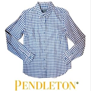 Pendleton Fitted Cotton Casual Button Down
